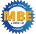 MBE (Minority Business Enterprise) certified